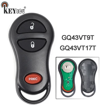 KEYECU GQ43VT9T GQ43VT17T 2+1 3 Button Remote Key Fob for Chrysler Voyager Prowler, for Dodge Dakota Durango Ram Pickup
KEYECU GQ43VT9T GQ43VT17T 2+1 3 Button Remote Key Fob for Chrysler Voyager Prowler, for Dodge Dakota Durango Ram Pickup