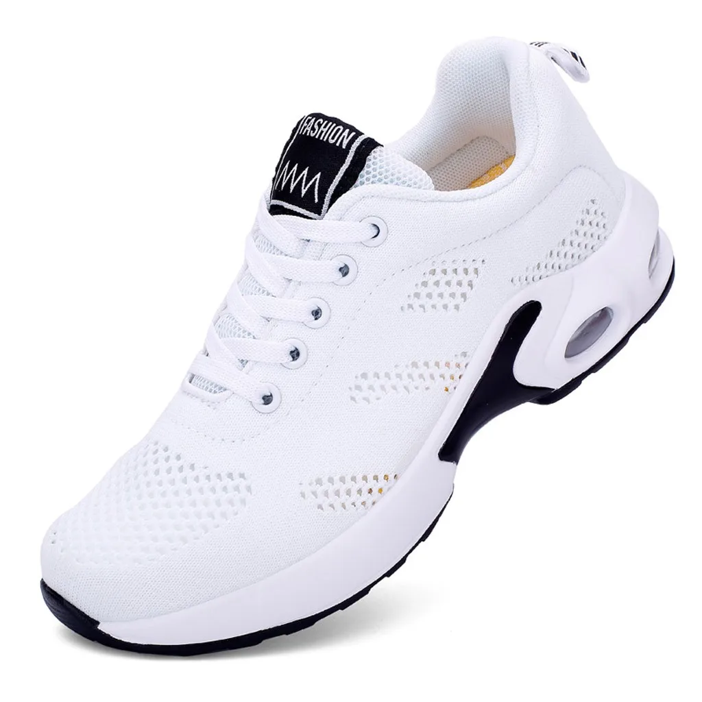 Hollow Lace Up Fitness Sneakers Running Shoes Increasing Sneakers Women Height Breathable Sports Round Toe Air Cushion JU6
Hollow Lace Up Fitness Sneakers Running Shoes Increasing Sneakers Women Height Breathable Sports Round Toe Air Cushion JU6