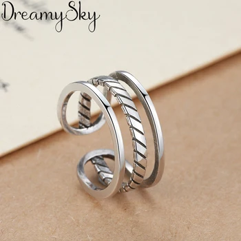 Bohemian Geometric Vintage Punk 925 Sterling Silver Layered Big Rings For Women Wedding Statement Finger Ring Anillos Anelli
Bohemian Geometric Vintage Punk 925 Sterling Silver Layered Big Rings For Women Wedding Statement Finger Ring Anillos Anelli