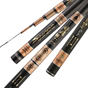 High Carbon Fiber Fishing Rod Ultra Light Super Hard Fishing Cane 28 Tuning Stick 3.9m 5.4 M Vara De Pesca Fishing Gear
High Carbon Fiber Fishing Rod Ultra Light Super Hard Fishing Cane 28 Tuning Stick 3.9m 5.4 M Vara De Pesca Fishing Gear