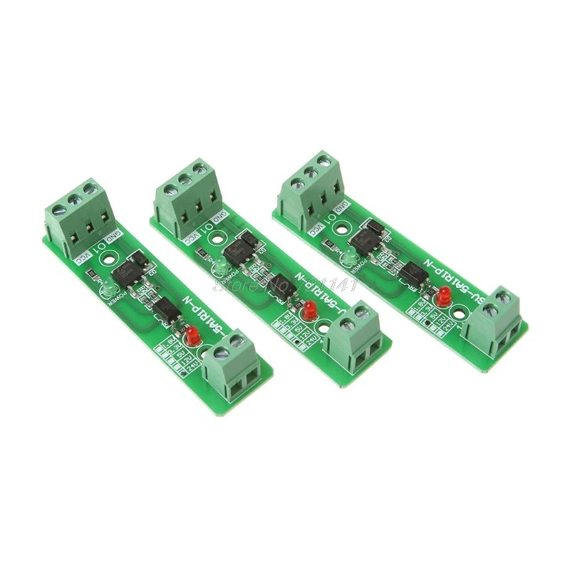 5V/12V/24V 1 Channel 1-Bit Optocoupler Isolation Module Relay Driver Board for PLC Control Device
5V/12V/24V 1 Channel 1-Bit Optocoupler Isolation Module Relay Driver Board for PLC Control Device