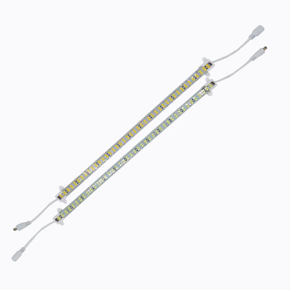 50CM Waterproof 84Leds Double Row Led hard Strip SMD5730 led light bar Cool White/Warm white 168Leds/m DC12V 5/10/15pcs | Лампы и