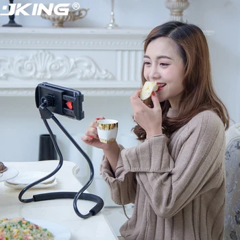 JKING 2017 Lazy Hanging Neck Phone Stands Necklace Cellphone Support Bracket for Samsung Universal Holder for iphone
JKING 2017 Lazy Hanging Neck Phone Stands Necklace Cellphone Support Bracket for Samsung Universal Holder for iphone
