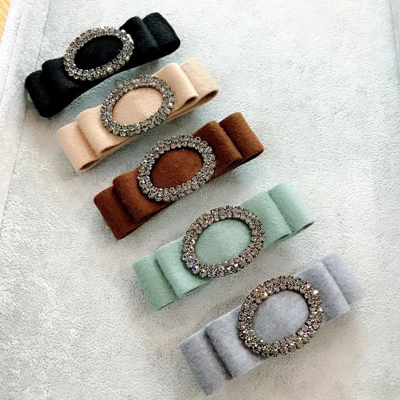 Korea High Grade Swan Velvet Hair Bows Hair Accessories for Women Girls Rhinestone Rim Hair Clips Spring Hairpins Hair Ornaments
Korea High Grade Swan Velvet Hair Bows Hair Accessories for Women Girls Rhinestone Rim Hair Clips Spring Hairpins Hair Ornaments