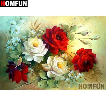 HOMFUN Full Square/Round Drill 5D DIY Diamond Painting "Flower landscape" 3D Embroidery Cross Stitch 5D Home Decor Gift A17376
HOMFUN Full Square/Round Drill 5D DIY Diamond Painting "Flower landscape" 3D Embroidery Cross Stitch 5D Home Decor Gift A17376