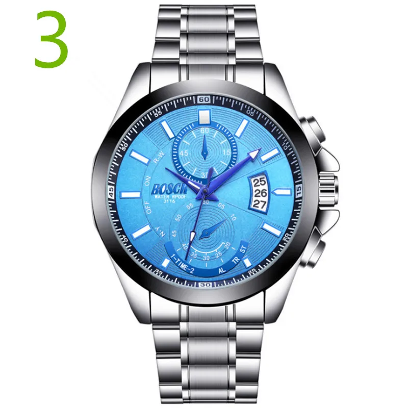 The elegant and luxurious men's business quartz watch shows a mature man's charm. 11
The elegant and luxurious men's business quartz watch shows a mature man's charm. 11