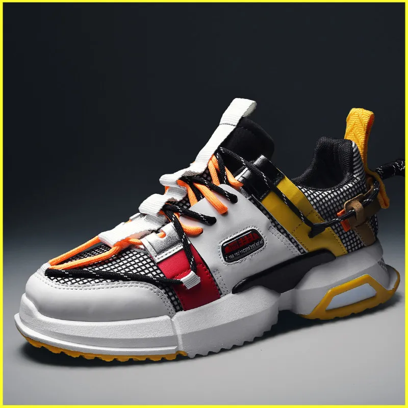 Four Seasons Breathable Mixed Color Men Shoes Casual personality Men Stretch Fabric Sneakers Walking Footwear zapatos de hombre
Four Seasons Breathable Mixed Color Men Shoes Casual personality Men Stretch Fabric Sneakers Walking Footwear zapatos de hombre