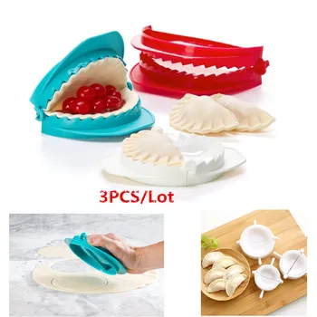 3Pcs/set Plastic Dumpling Maker Size 15/12/10CM Red Blue White DIY Dough Press Pie Ravioli Pastry Tools
3Pcs/set Plastic Dumpling Maker Size 15/12/10CM Red Blue White DIY Dough Press Pie Ravioli Pastry Tools