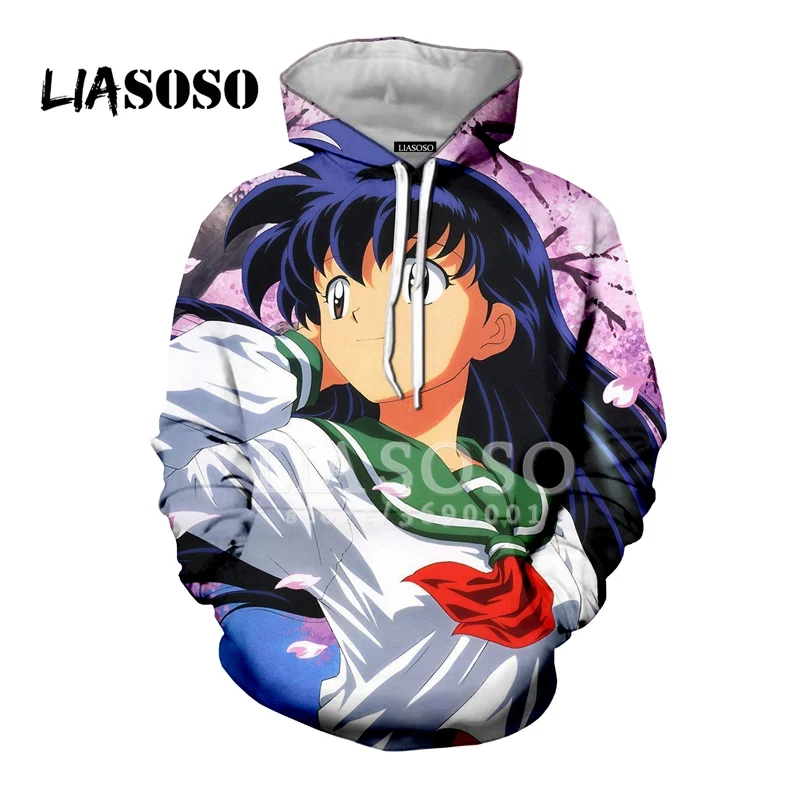 LIASOSO 3D Print Japan Anime Inuyasha Cute Girls Hooded Hoodies Sweatshirts Pullover Hip Hop Casual TOPS Youth Outwear X2168
LIASOSO 3D Print Japan Anime Inuyasha Cute Girls Hooded Hoodies Sweatshirts Pullover Hip Hop Casual TOPS Youth Outwear X2168