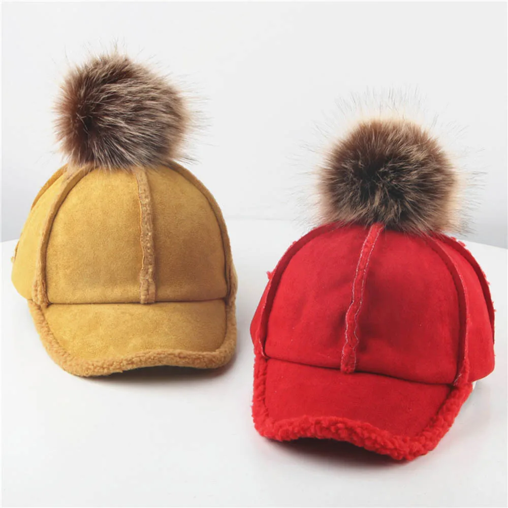 MUQGEW Cute Kids Autumn Hats Girls Boys Bongrace Winter Keep Warm Hat Children Fashion Fur Ball Peak Baseball Caps 1030
MUQGEW Cute Kids Autumn Hats Girls Boys Bongrace Winter Keep Warm Hat Children Fashion Fur Ball Peak Baseball Caps 1030