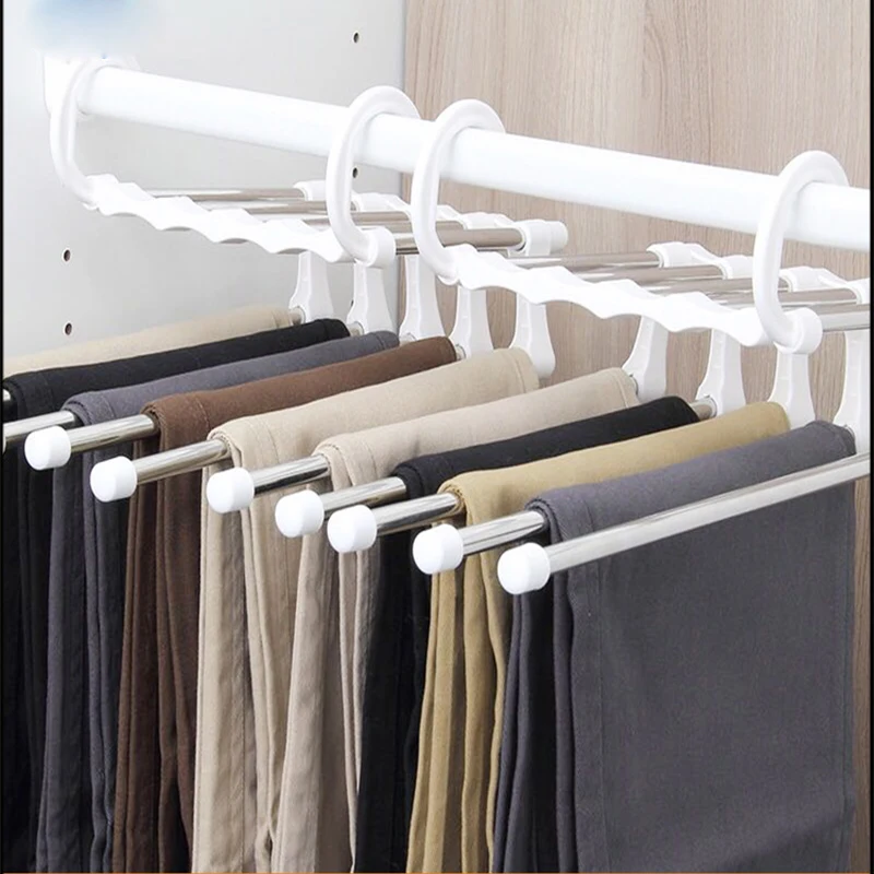 Adjustable Trouser Pants Drying Racks Tie Shawl Save Space Belt Scarf Neckties Hanger Holder Closet Organizer Dropshipping
Adjustable Trouser Pants Drying Racks Tie Shawl Save Space Belt Scarf Neckties Hanger Holder Closet Organizer Dropshipping