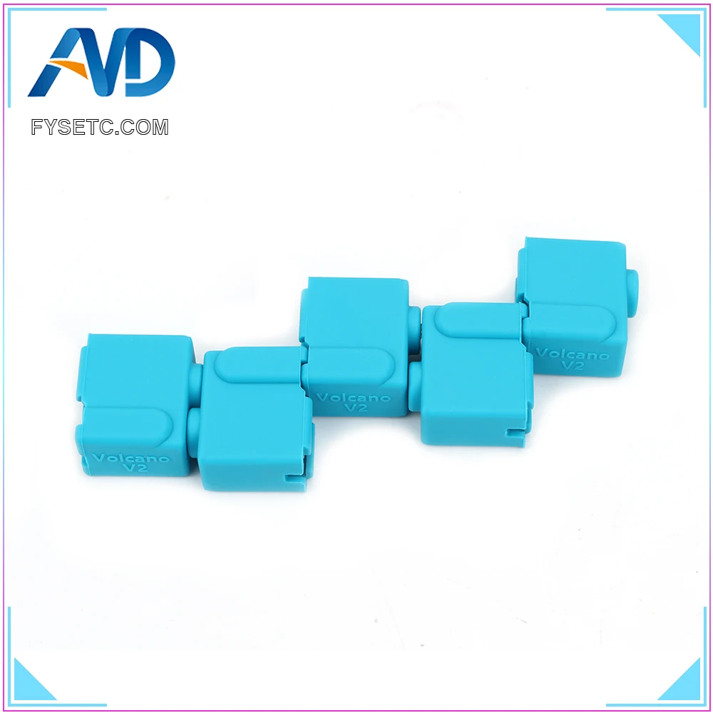 5pcs Volcano V2 Blue Silicone Sock Volcano Heated Block J-head Hotend Bowden/Direct Extruder Block Cover 3D Printer Part
5pcs Volcano V2 Blue Silicone Sock Volcano Heated Block J-head Hotend Bowden/Direct Extruder Block Cover 3D Printer Part