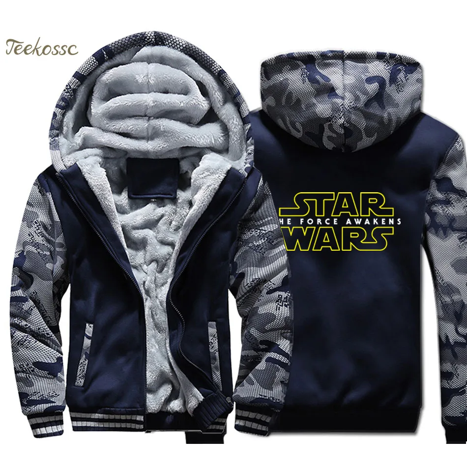 Star Wars Hoodie Men Darth Vader Hooded Sweatshirt Coat 2018 Winter Thick Fleece Warm Camouflage Jacket Brand Sportswear Mens
Star Wars Hoodie Men Darth Vader Hooded Sweatshirt Coat 2018 Winter Thick Fleece Warm Camouflage Jacket Brand Sportswear Mens