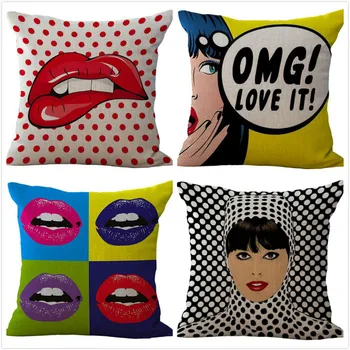 New POP popular Printed Cushion Cover cool linen pillow cover chair oil painting sofa bed car room Home Dec wholesale FG563
New POP popular Printed Cushion Cover cool linen pillow cover chair oil painting sofa bed car room Home Dec wholesale FG563