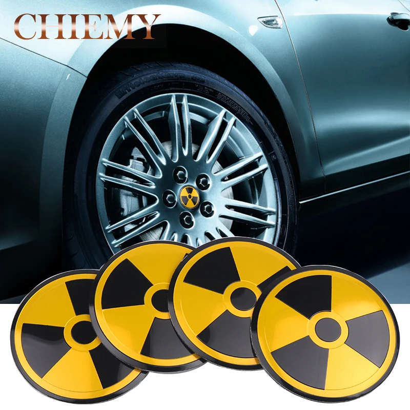 4pcs Aluminum 56mm Nuclear Radiation Auto Car Wheel Center Hub Caps Cover Sticker For Universal Car Opel Renault Mazda VW Ford
4pcs Aluminum 56mm Nuclear Radiation Auto Car Wheel Center Hub Caps Cover Sticker For Universal Car Opel Renault Mazda VW Ford