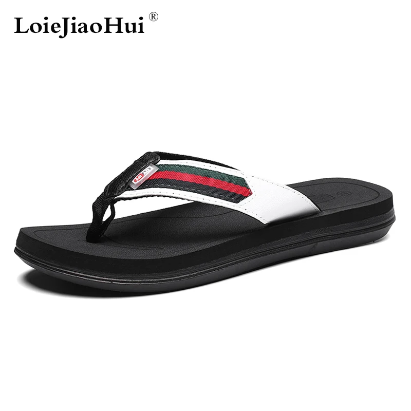 2019 New Summer Men Leather Slippers Handmade Flip Flops Comfortable Breathable Beach Sandals Classic Casual Flats Shoes
2019 New Summer Men Leather Slippers Handmade Flip Flops Comfortable Breathable Beach Sandals Classic Casual Flats Shoes
