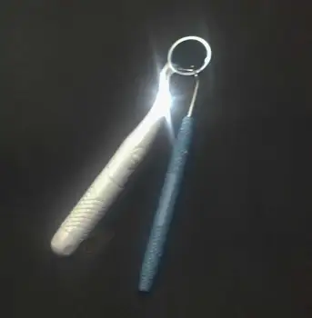 Super Bright LED Dental Mirror and Dental Pick with Anti-slip handle model L-pack-380 oral hygiene
Super Bright LED Dental Mirror and Dental Pick with Anti-slip handle model L-pack-380 oral hygiene