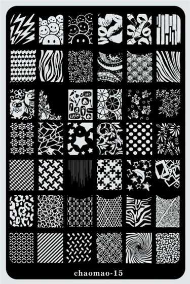9.5x14.5cm Nail Art Stamper Plate Gel Polish Tips DIY Stamping Drawing 3D Image Transfer Guide Stencil Print Form Template ##15
9.5x14.5cm Nail Art Stamper Plate Gel Polish Tips DIY Stamping Drawing 3D Image Transfer Guide Stencil Print Form Template ##15