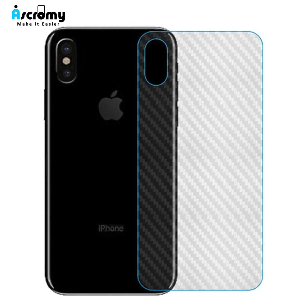 Ascromy 10 PCS For iPhone XS Max Film Carbon Fiber Protector Back Film for iPhone X XR 8 Plus 7 6 6S 5 5S SE 4 4S 8plus pelicula
Ascromy 10 PCS For iPhone XS Max Film Carbon Fiber Protector Back Film for iPhone X XR 8 Plus 7 6 6S 5 5S SE 4 4S 8plus pelicula
