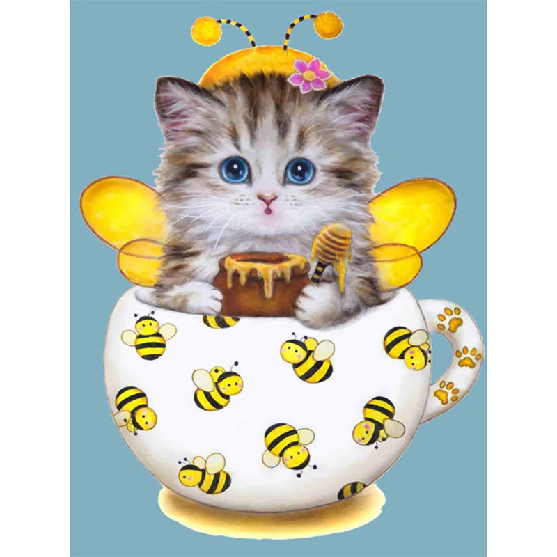 DIY Honey Kitten 5D full square diamond painting cross stitch crafts wall painting diamond embroidery home decor mosaic kit
DIY Honey Kitten 5D full square diamond painting cross stitch crafts wall painting diamond embroidery home decor mosaic kit