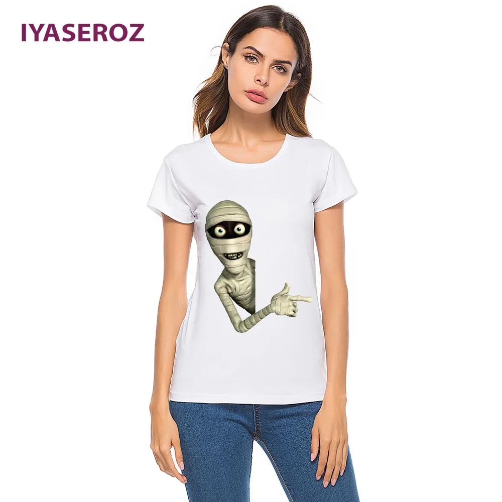 IYASEROZ 2018 Summer Big eyes mummified monster 3D T Harajuku Shirt Women Funny Animal Print O-Neck Short Sleeve Pullover Top
IYASEROZ 2018 Summer Big eyes mummified monster 3D T Harajuku Shirt Women Funny Animal Print O-Neck Short Sleeve Pullover Top