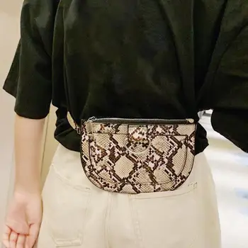 Women Snake Print Zipper Shoulder Clutch Chest Bag Female Fashion Waist Pack Ladies Crossbody PU Leather Money Fanny Purse Bags
Women Snake Print Zipper Shoulder Clutch Chest Bag Female Fashion Waist Pack Ladies Crossbody PU Leather Money Fanny Purse Bags