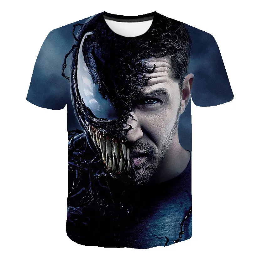 Men's T-shirt Fashion DC Venom Printed T-shirt with Round Neck and Short Sleeve Summer Leisure Street Hip Hop T-shirt Men's Top
Men's T-shirt Fashion DC Venom Printed T-shirt with Round Neck and Short Sleeve Summer Leisure Street Hip Hop T-shirt Men's Top