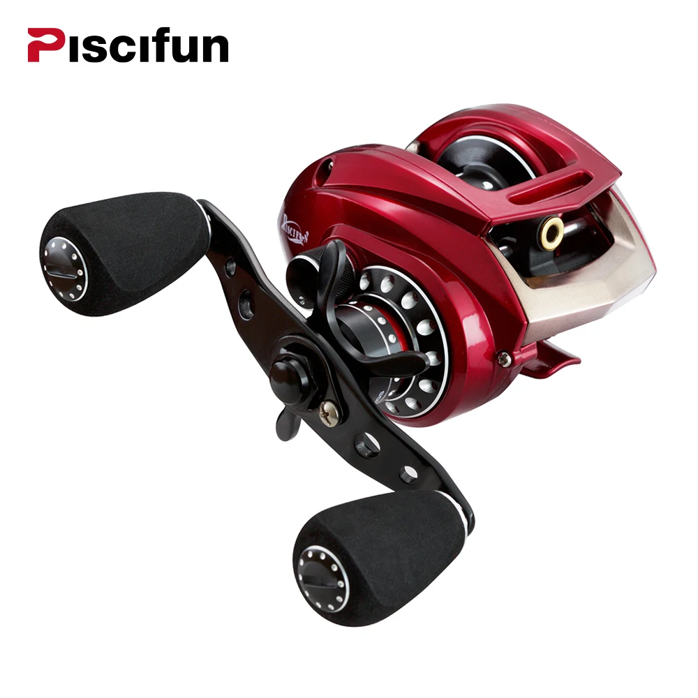Piscifun Baitcasting Reel Песка Right Left Handed Магнитная Тормозная Система Морской Baitcaster 9 + 1BB