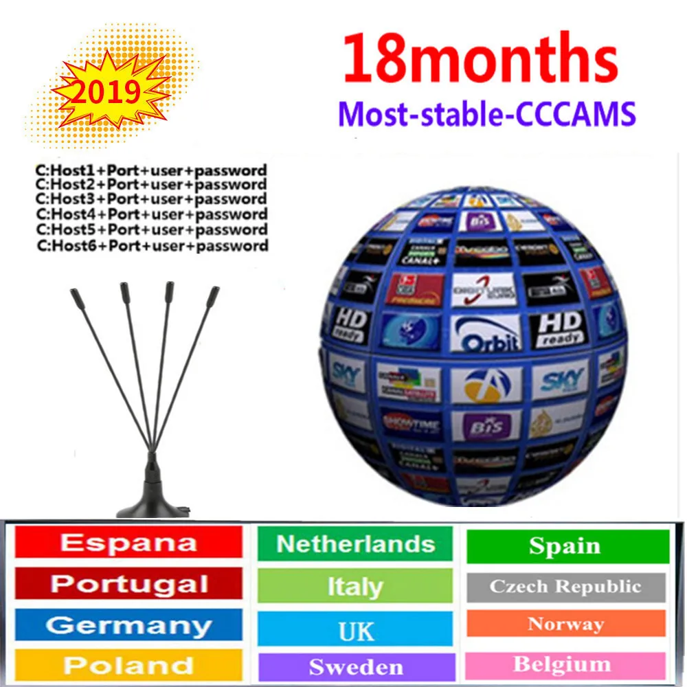 Cccam 6 lines Full HD 1 Year Cccam cline for Europe 6 lines IPTV Use for Satellite TV Receiver DVB-S2 Server hd
Cccam 6 lines Full HD 1 Year Cccam cline for Europe 6 lines IPTV Use for Satellite TV Receiver DVB-S2 Server hd