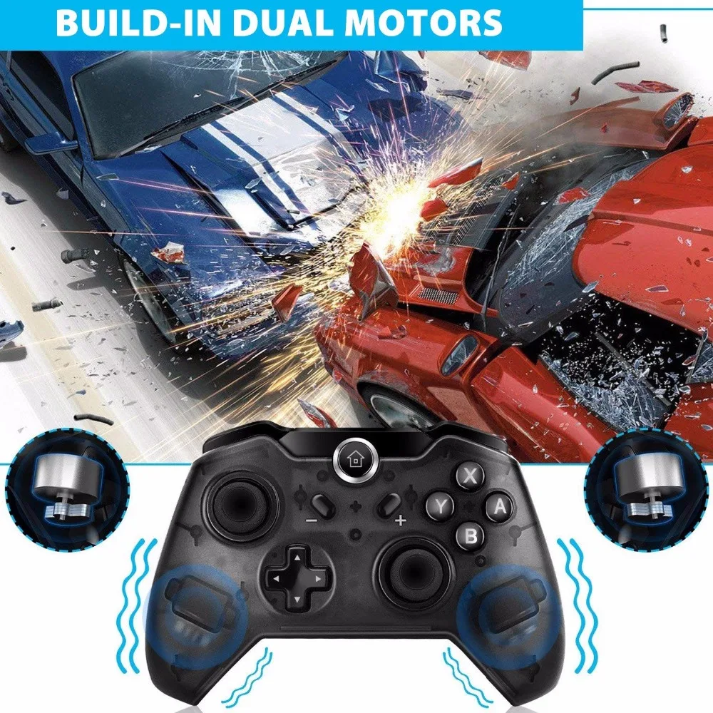 2019 new Wireless Bluetooth Remote Gamepad Pro Controller Joypad for Nintend Switch Console Gamepads Joystick
2019 new Wireless Bluetooth Remote Gamepad Pro Controller Joypad for Nintend Switch Console Gamepads Joystick