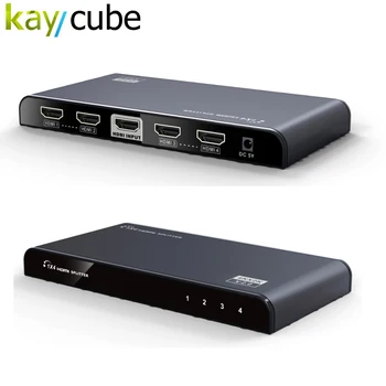 Kaycube Converter 4 Ports 1x4 HDMI Splitter 4K x 2K 3D Distributes 1 HDMI Source To 4 HDMI Displays Simultaneously LKV314-V2.0
Kaycube Converter 4 Ports 1x4 HDMI Splitter 4K x 2K 3D Distributes 1 HDMI Source To 4 HDMI Displays Simultaneously LKV314-V2.0