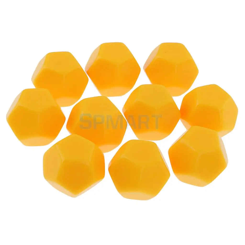 Set of 10 Blank D12 Dice 12 Sided Rounded Edge Die for Board Game Accessories
Set of 10 Blank D12 Dice 12 Sided Rounded Edge Die for Board Game Accessories