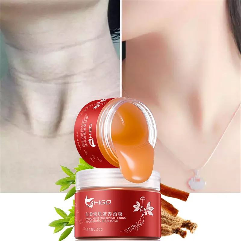 150g Red Ginseng Peeling Firming Neck Mask And Anti Wrinkle Nourishing Neck Cream For Neck Neckline Against Wrinkles Neck Care
150g Red Ginseng Peeling Firming Neck Mask And Anti Wrinkle Nourishing Neck Cream For Neck Neckline Against Wrinkles Neck Care
