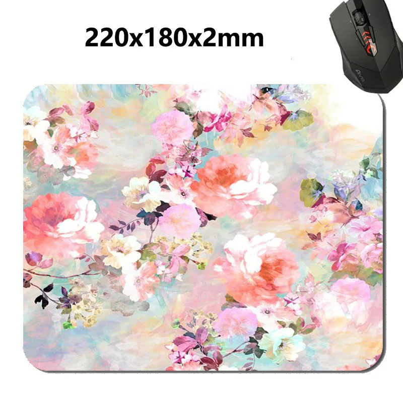 Custom 3D print The beauty of the flower design font b Mouse b font font b