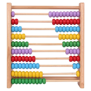 New Colorful 10-Row Bead Wooden Abacus Child educationnal Calculate Math Learning Teaching Tool Kid baby Toy for boys and girls
New Colorful 10-Row Bead Wooden Abacus Child educationnal Calculate Math Learning Teaching Tool Kid baby Toy for boys and girls
