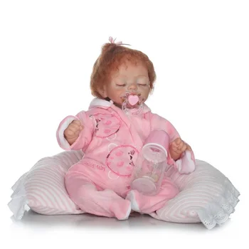 New 16 inch 42cm Silicone Reborn Baby Doll kids Playmate Gift For Girls Baby Alive Soft Toys For Bouquets Doll Baby Reborn
New 16 inch 42cm Silicone Reborn Baby Doll kids Playmate Gift For Girls Baby Alive Soft Toys For Bouquets Doll Baby Reborn