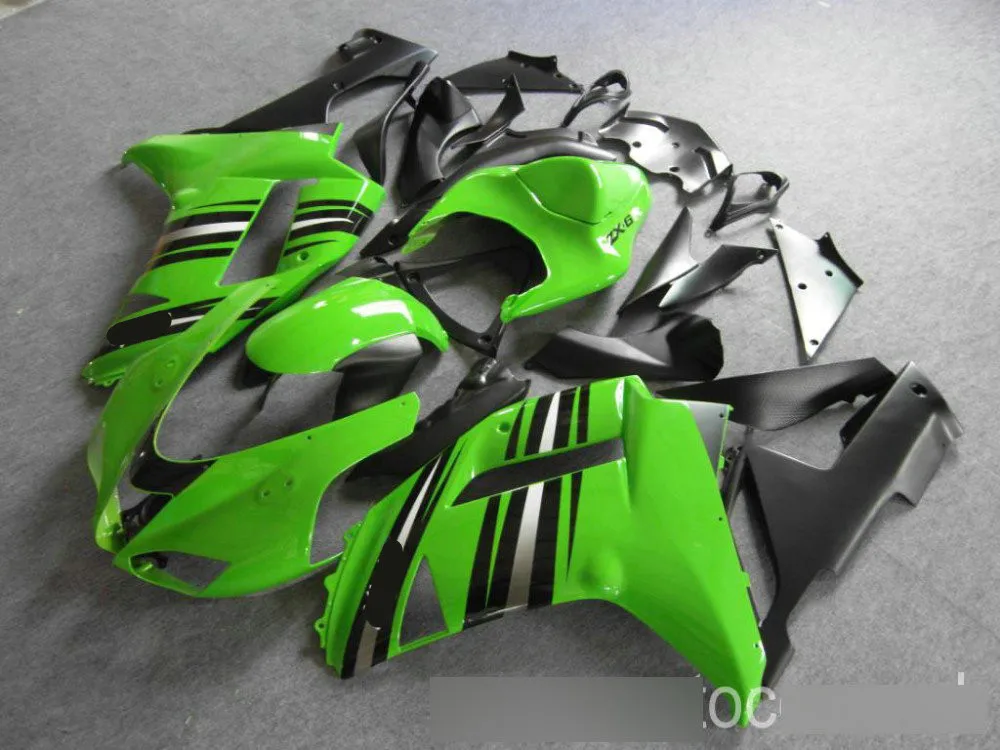 Motorcycle Fairing kit for KAWASAKI Ninja ZX6R 07 08 ZX6R 636 2007 2008 Newest green black ABS Fairings set +7 gifts SC12
Motorcycle Fairing kit for KAWASAKI Ninja ZX6R 07 08 ZX6R 636 2007 2008 Newest green black ABS Fairings set +7 gifts SC12