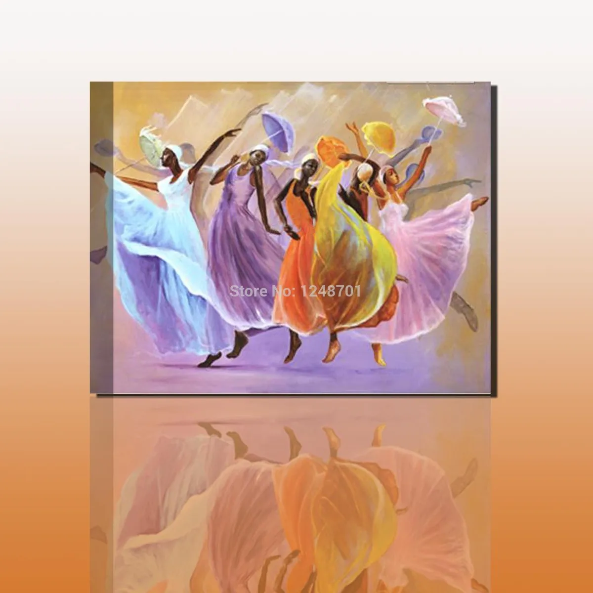 hand painted africa woman dancing oil painting canvas art for home decoration
hand painted africa woman dancing oil painting canvas art for home decoration