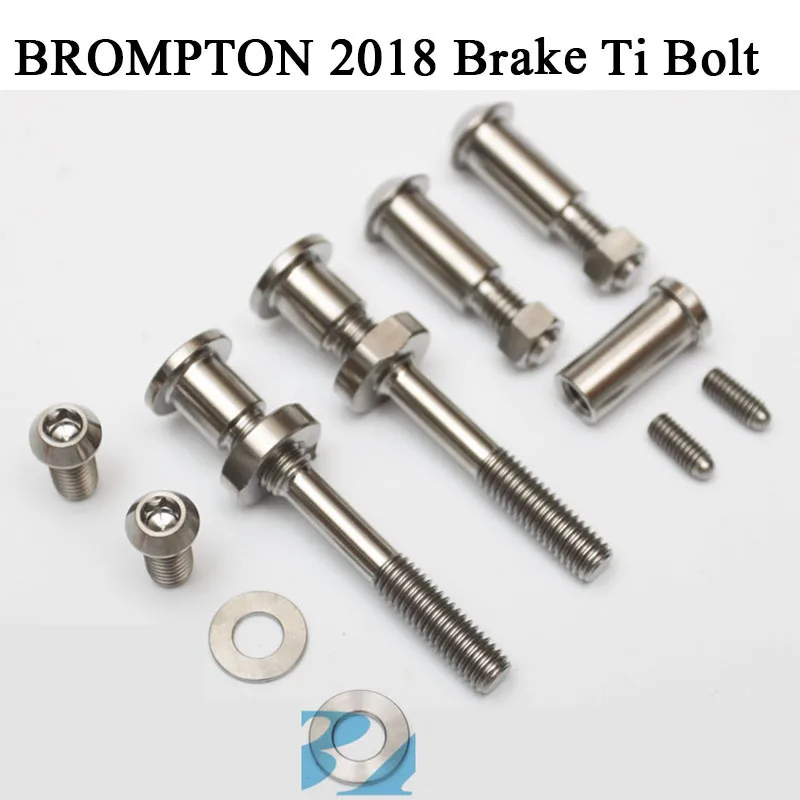 Bicycle bolt for Brompton 2018 Brake Titanium Bolt Titanium Alloy Full Set Screws Nuts
Bicycle bolt for Brompton 2018 Brake Titanium Bolt Titanium Alloy Full Set Screws Nuts