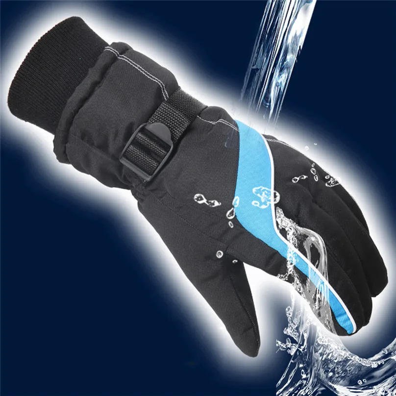New Women Men Ski Gloves Winter Waterproof Anti-Cold Warm Gloves Outdoor Sport Snow Sportswear Camping Skiing Gloves #3j15 (4)