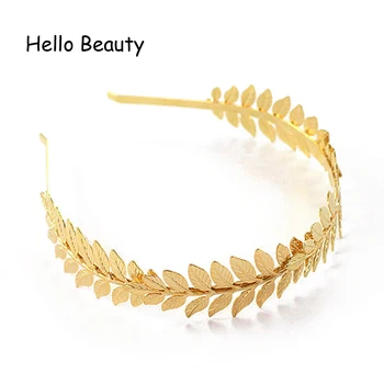 Trendy Alloy Golden Head Hoop Baroque Headband Elegant Leaf Hairband For Women Hair Accessories Girls Princess Jewelry
Trendy Alloy Golden Head Hoop Baroque Headband Elegant Leaf Hairband For Women Hair Accessories Girls Princess Jewelry