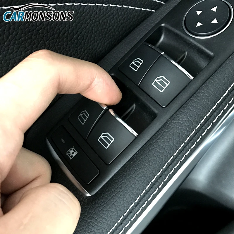 Carmonsons для Tesla Model S Кнопки для подъема дверей и окон, хромированные ABS наклейки на крышку отделки, аксессуары, Стайлинг автомобиля
Carmonsons для Tesla Model S Кнопки для подъема дверей и окон, хромированные ABS наклейки на крышку отделки, аксессуары, Стайлинг автомобиля