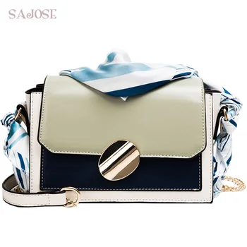 Famous Brand Crossbody Bag For Gilr Fashion Designer Chain Scarf PU Leather Shoulder Handbag High Quality Women's Messenger Bags
Famous Brand Crossbody Bag For Gilr Fashion Designer Chain Scarf PU Leather Shoulder Handbag High Quality Women's Messenger Bags