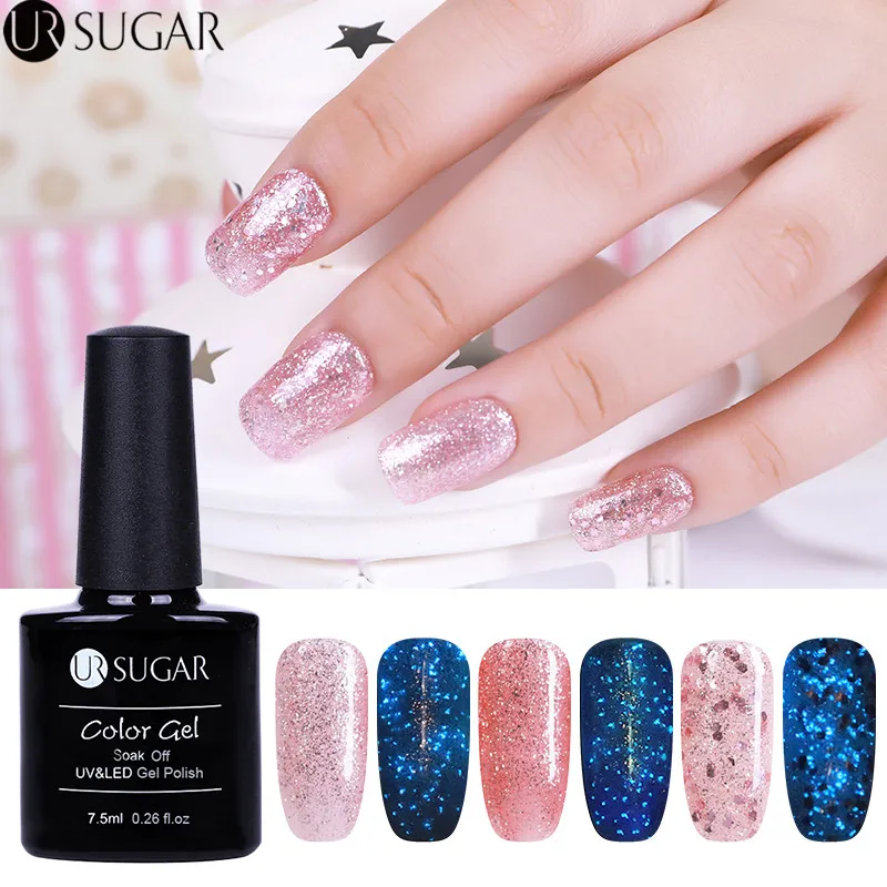 UR SUGAR Starry Rose Gold UV Gel Nail Polish Nail Art Shiny Glitter Led Gel Nail Lacquer Soak Off Long Lasting Fluorescent Gel
UR SUGAR Starry Rose Gold UV Gel Nail Polish Nail Art Shiny Glitter Led Gel Nail Lacquer Soak Off Long Lasting Fluorescent Gel