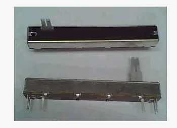 DJ 8.8 cm straight push rod fader potentiometer Switch A10Kx2 20 split shaft slide 
DJ 8.8 cm straight push rod fader potentiometer Switch A10Kx2 20 split shaft slide