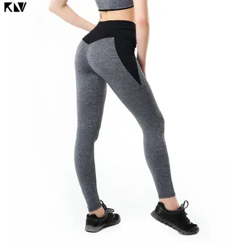KLV 2019 Women High Waist Elastic Gym Yoga Leggings Tights Color Splicing Sports Pants
KLV 2019 Women High Waist Elastic Gym Yoga Leggings Tights Color Splicing Sports Pants