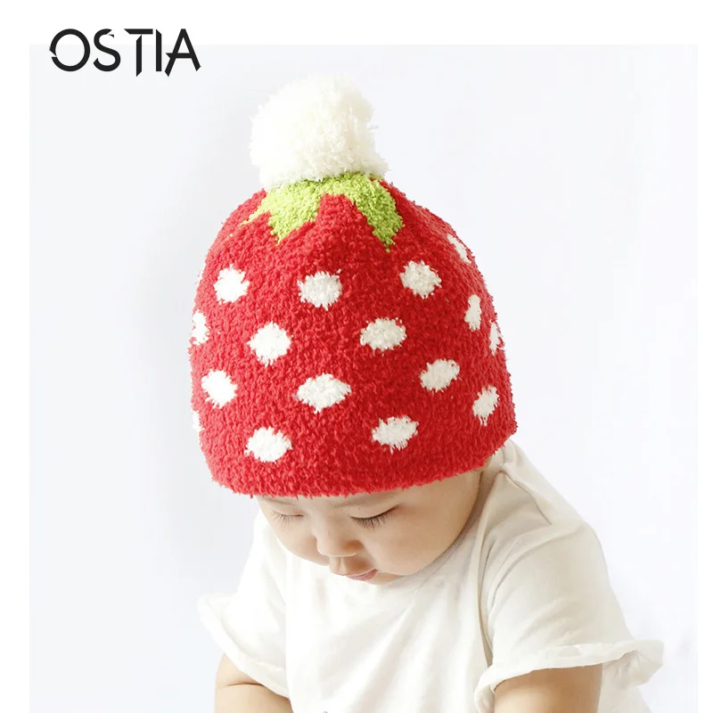 Ostia Crochet Baby Hats for Newborn Infant Winter Hat Strawberry Girls Boys Beanie Warm Winter Hat Fleece Lining H55
Ostia Crochet Baby Hats for Newborn Infant Winter Hat Strawberry Girls Boys Beanie Warm Winter Hat Fleece Lining H55