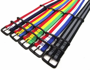 1PCS 20MM nato straps nylon strap watch band watch straps black buckle high quality 5 colors available -WS0154
1PCS 20MM nato straps nylon strap watch band watch straps black buckle high quality 5 colors available -WS0154