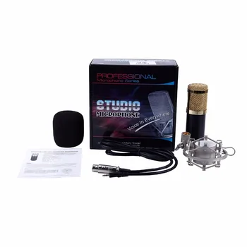 AAAE BM 800 Karaoke Capacitor Microphone W/Metal Shock Mount Condenser Microphone Mic Kit For Radio Sound Recording KTV Sing 
AAAE BM 800 Karaoke Capacitor Microphone W/Metal Shock Mount Condenser Microphone Mic Kit For Radio Sound Recording KTV Sing