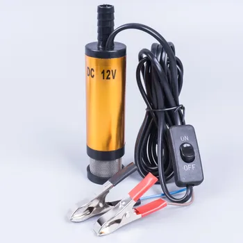 Mini aluminum alloy 12L / min DC 12V 24V DC electric submersible pump for fuel oil diesel kerosene water methanol pump
Mini aluminum alloy 12L / min DC 12V 24V DC electric submersible pump for fuel oil diesel kerosene water methanol pump
